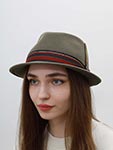 Шляпа STETSON арт. 1238115 TRILBY WOOLFELT (серый)